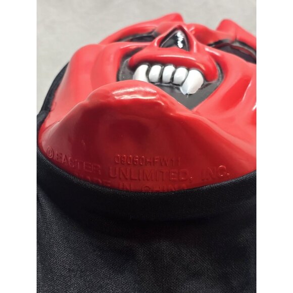 Vintage Funworld Devil Mask Red Evil Face Scream Easter Unlimited - Picture 4 of 11